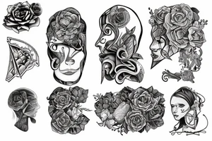 Seven Bridge plus one L and one P tattoo idea