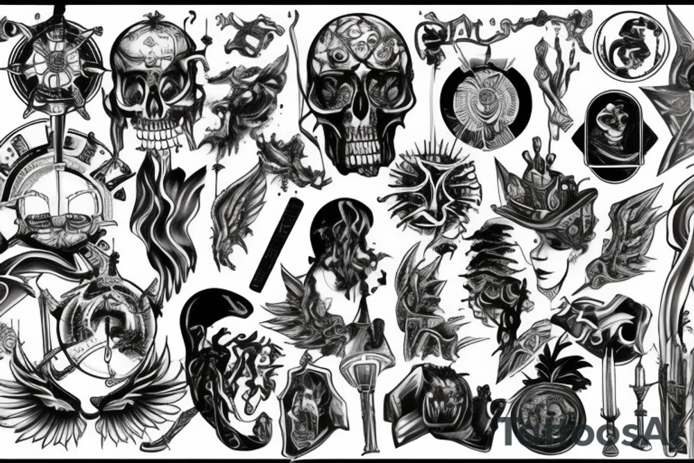 A light to burn all the empires tattoo idea