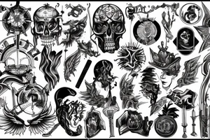 A light to burn all the empires tattoo idea