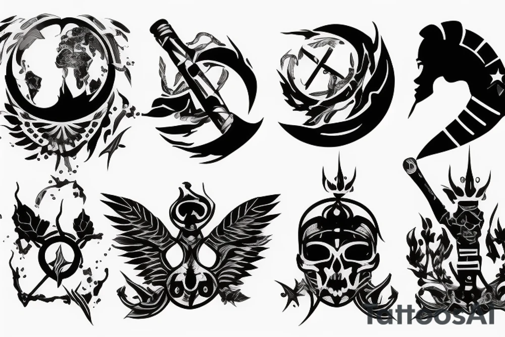 A light to burn all the empires tattoo idea