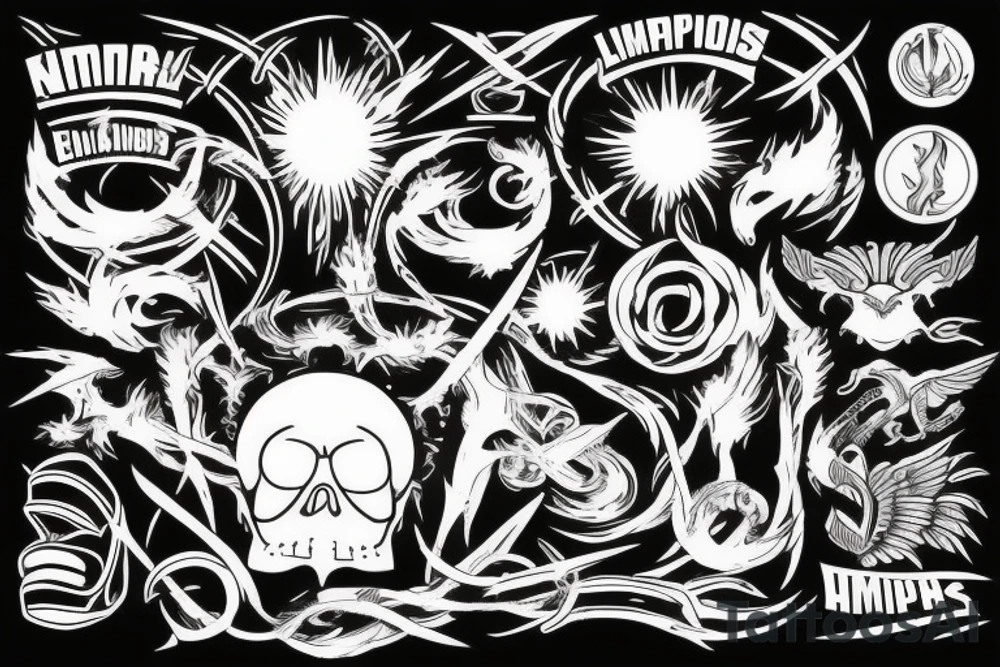 A light to burn all the empires tattoo idea