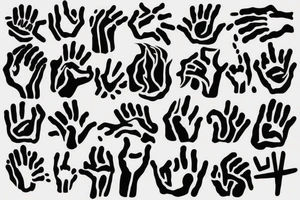 A hand holding fire tattoo idea