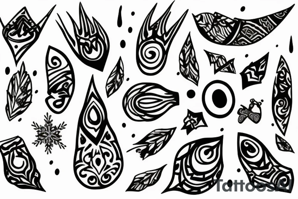 Depth of winter tattoo idea