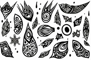 Depth of winter tattoo idea