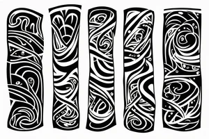 Depth of winter tattoo idea