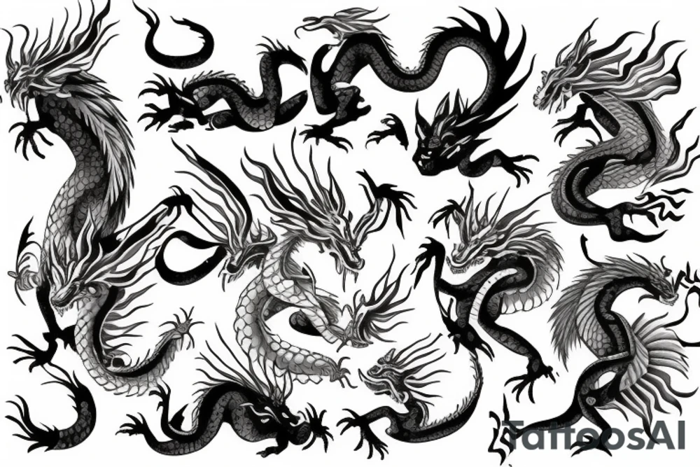 Haku dragon spirited away anime tattoo idea