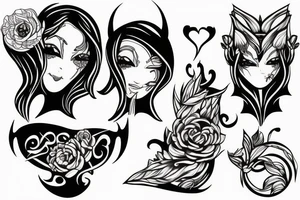 Cauldren with 3 babys inside tattoo idea