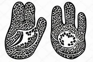 Cat footprint tattoo idea