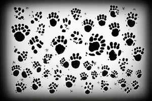 Kitty footprint tattoo idea