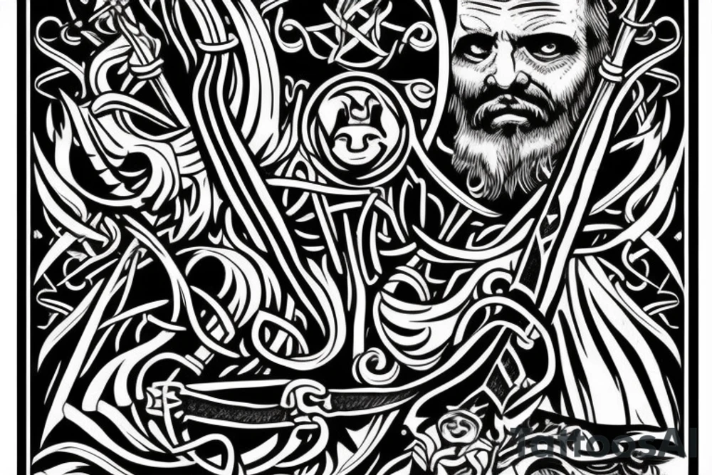 forearm viking tattoo idea
