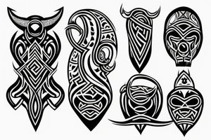 forearm viking tattoo idea