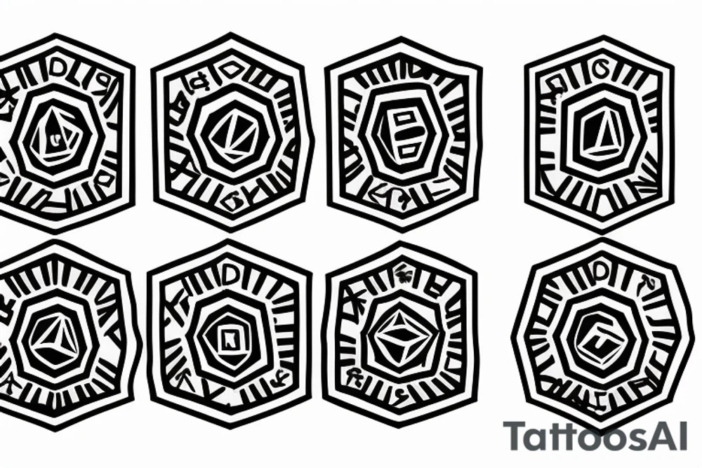 20 sided die tattoo idea