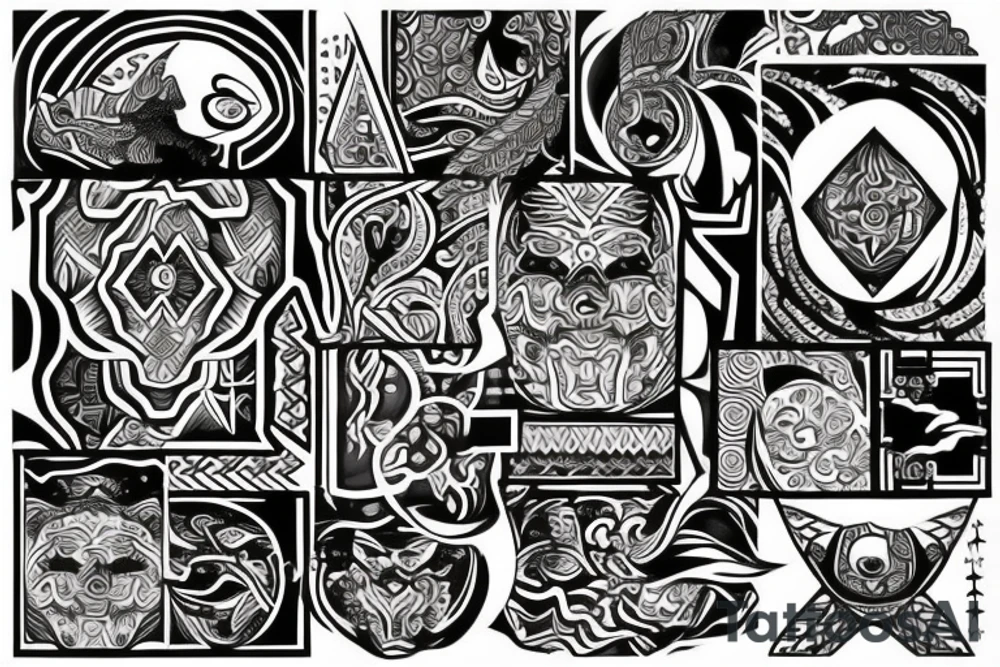 inner peace tattoo idea