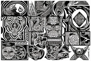 inner peace tattoo idea