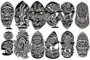 inner peace tattoo idea