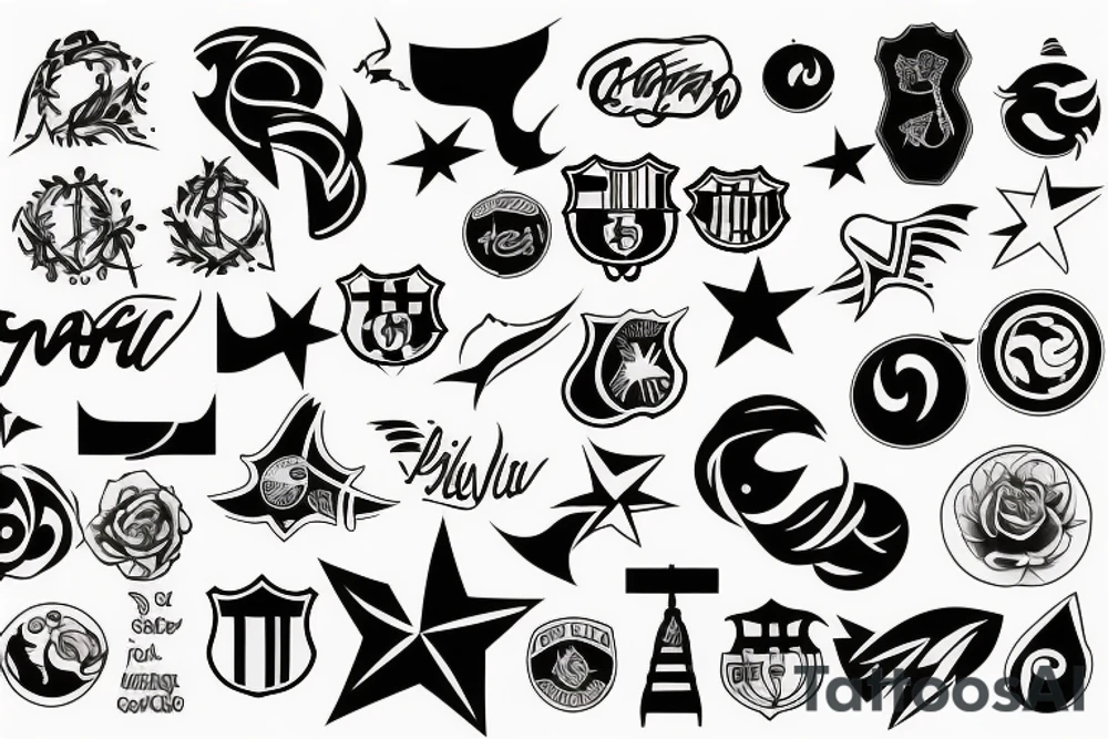 fc barcelona tattoo idea