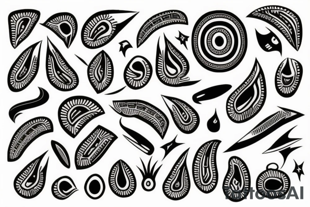 aboriginal tattoo idea