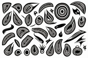 aboriginal tattoo idea