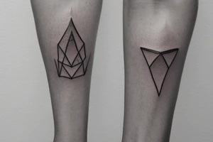 minimalistic line tattoo in memory of a friend that passed away. incorporate surfing or the beach and  a diamond shape tattoo idea