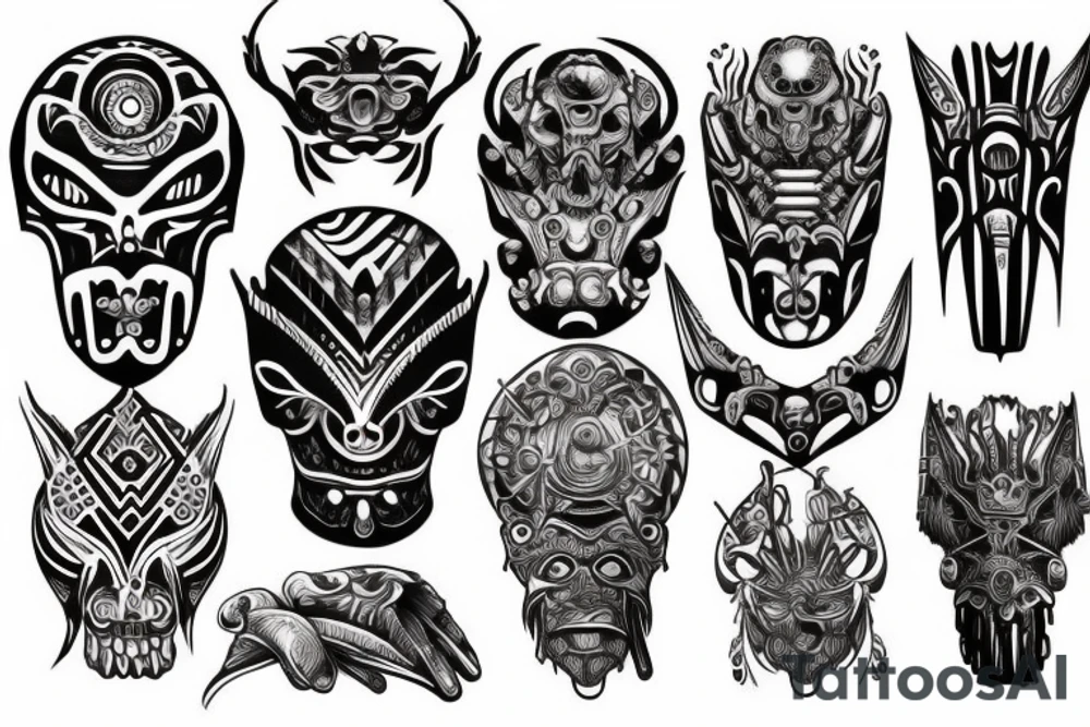 tribal tattoo idea
