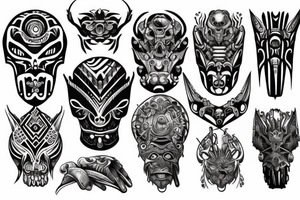tribal tattoo idea