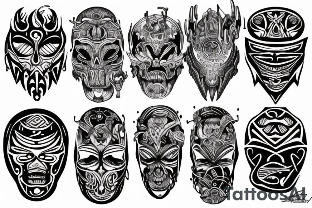 tribal tattoo idea