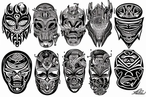 tribal tattoo idea