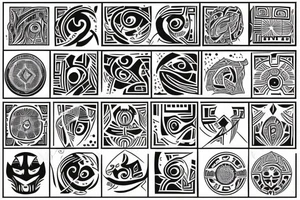 tribal tattoo idea