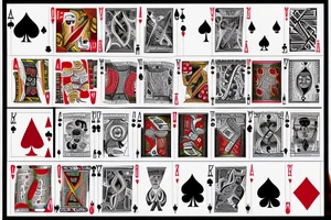 Poker cards and chips, gambling inspired tattoo idea