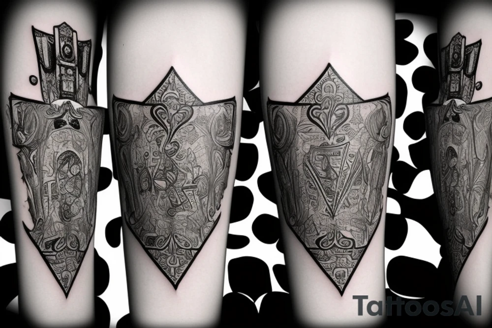 Poker tattoo idea