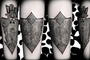 Poker tattoo idea