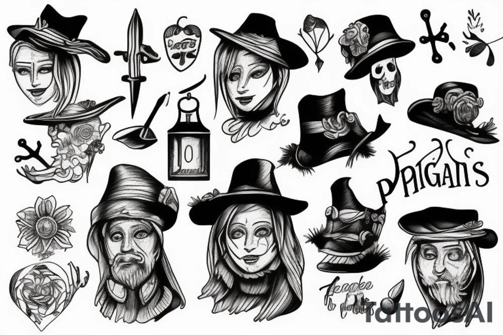 Pilgrims Progress tattoo idea