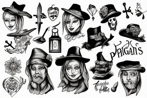 Pilgrims Progress tattoo idea