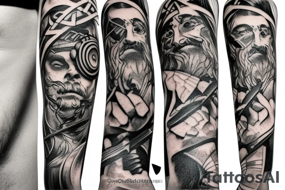 Odin tattoo idea