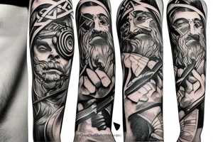 Odin tattoo idea