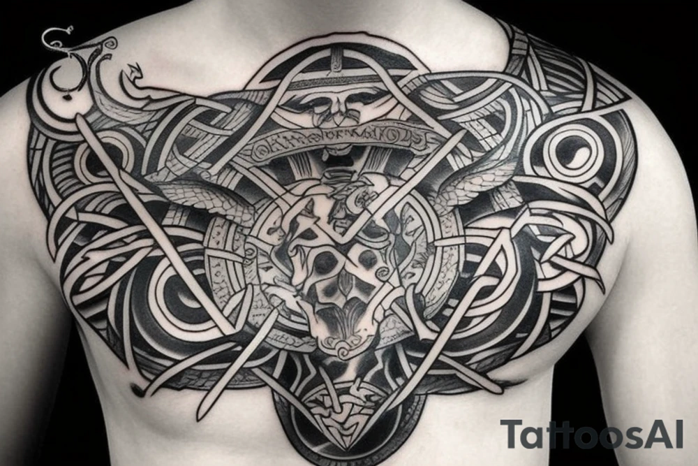 Odin tattoo idea