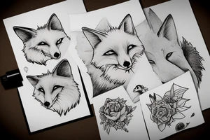 the little prince's fox tattoo idea