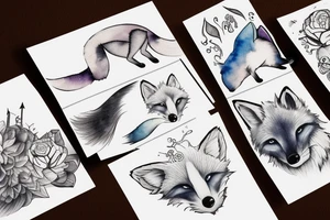 the little prince's fox tattoo idea