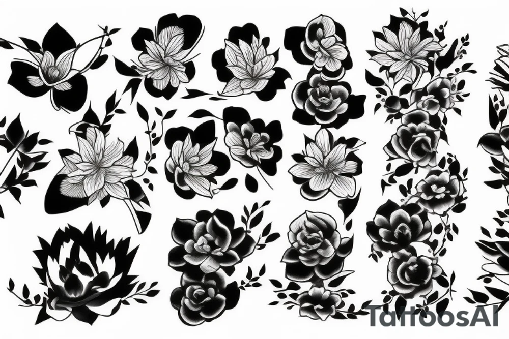 lily japanese tattoo idea