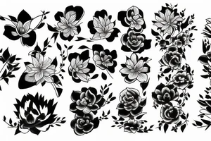 lily japanese tattoo idea