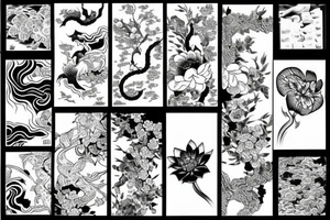 lily japanese tattoo idea
