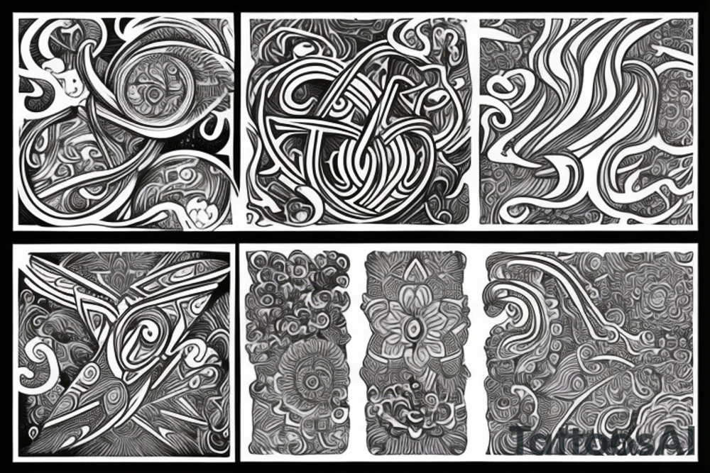 PSYCHEDELIC tattoo idea