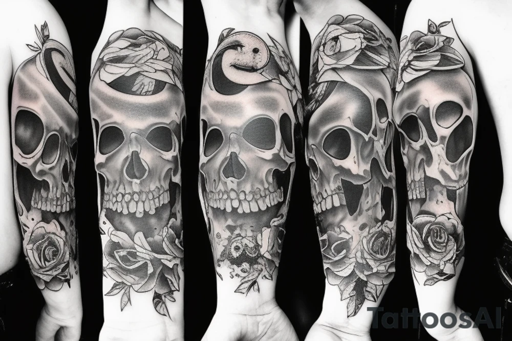 Memento mori tattoo idea