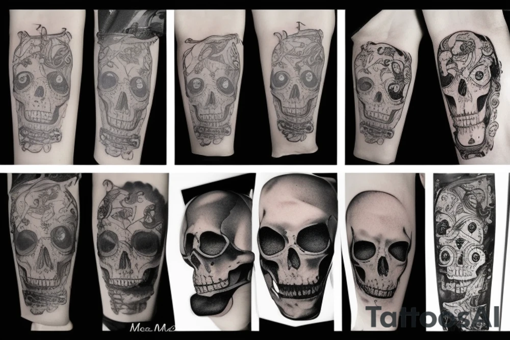 Memento mori tattoo idea