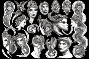 Perseus with medusa tattoo idea