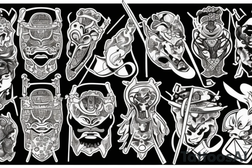 samurai tattoo idea