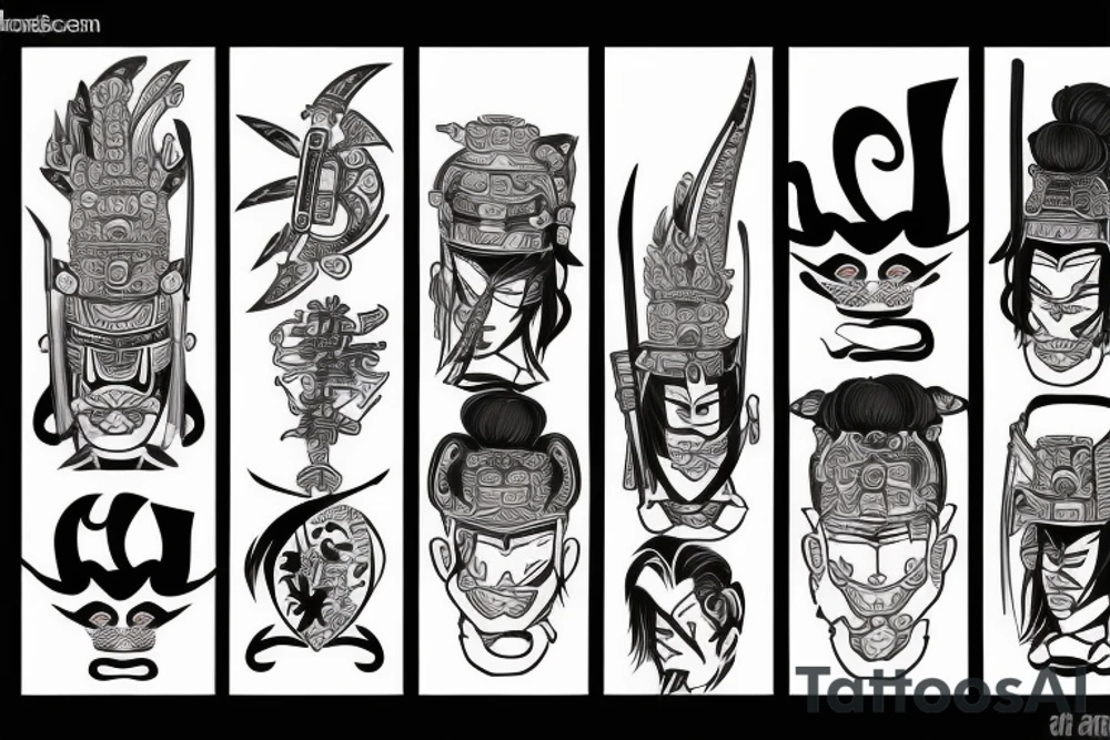 samurai tattoo idea