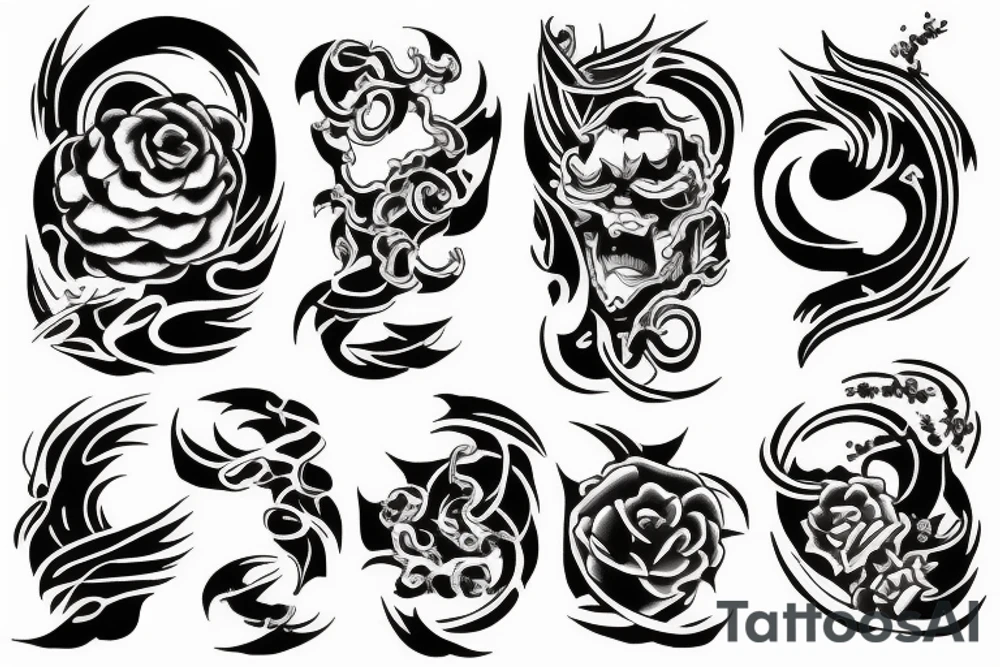 left arm tattoo 
cover tattoo tattoo idea