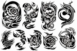 left arm tattoo 
cover tattoo tattoo idea