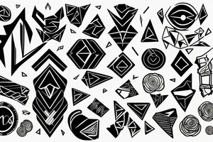 keyframe, motion design and animation tattoo idea